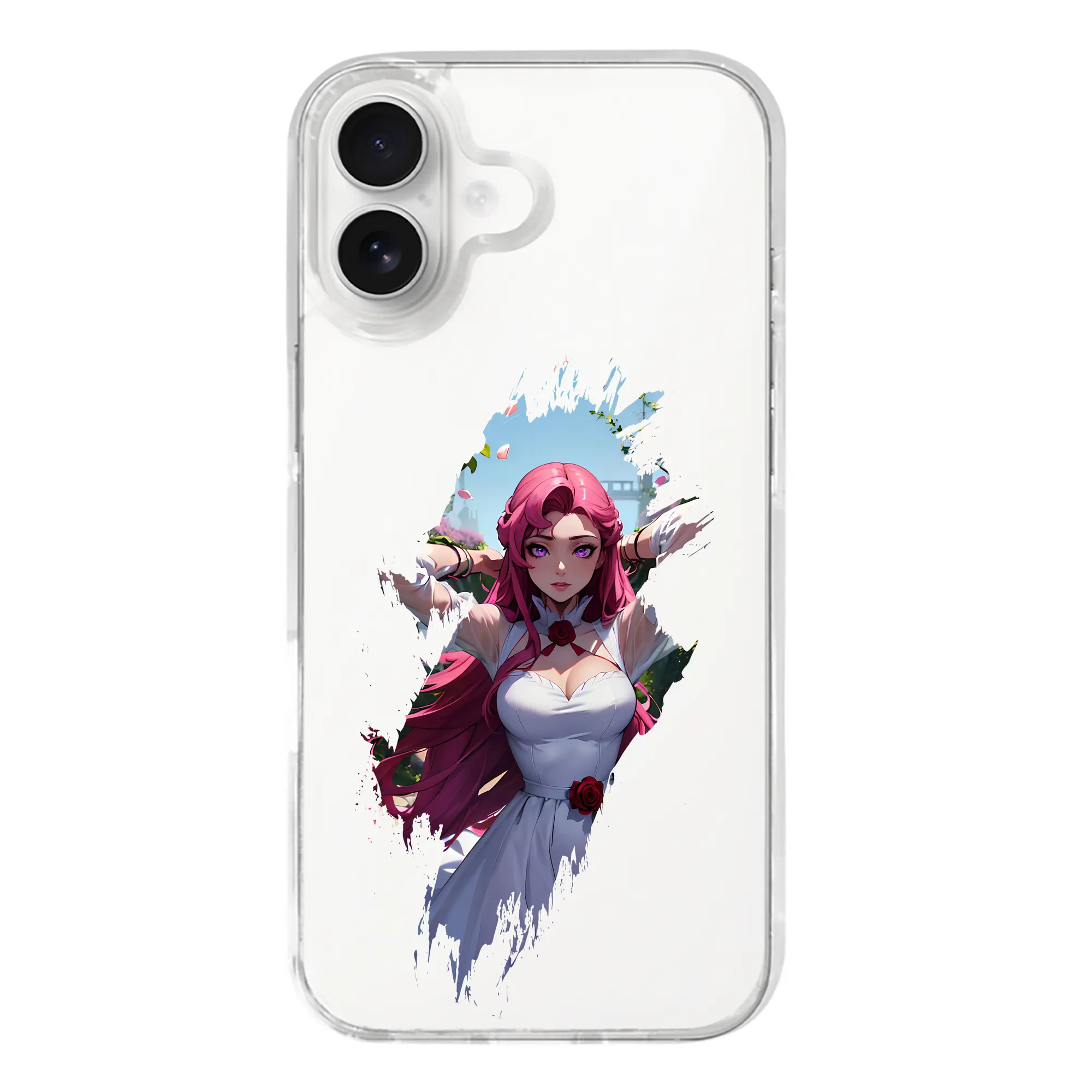 コードギアス 反逆のルルーシュ グッズ ユーフェミア・リ・ブリタニア - iPhone 17シリーズ 透明スマホケース – 薄型・耐衝撃・精密フィット保護カバー